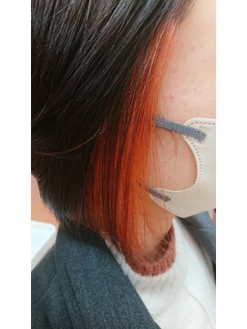 ヘアーズ スウィッシュ(hair's Swish) インナーカラーマンダリン