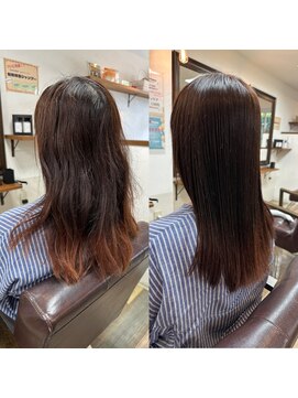 ニーノ(Nino) 20代30代40代髪質改善トリートメント艶感ストレート透明感