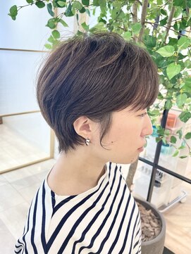 ヨール(YOL) 大人可愛いショート/小顔/ハイライト/白髪ぼかし/30代/40代