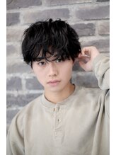 メンズサロン ルーブ 新潟(メンズサロンLOOB) シャドウパーマ波巻きスパイラル韓国風ニュアンスパーマ
