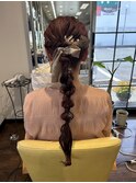 結婚式ヘアアレンジ