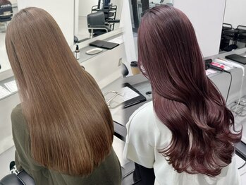 ラヴィズム 長岡店(LUVISM)の写真/【平日限定】空いてる時間でお得に垢抜け◎髪質改善でツヤ髪に！