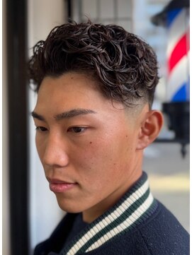 バーバー ミキ 塚本(BARBER MIKI) 大人のニュアンスパーマ