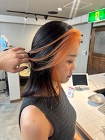 ジャンクス 千葉(junks)&nbsp;ペールオレンジ/フェイスフレーミング/juri