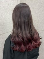 スターズレイ 本川越(STARS ray)&nbsp;ルーツカラー 髪質改善 チョコレートブラウンカラー 20代 艶髪