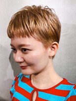 オジョマノ(OjOmano)&nbsp;大人ショートハイライト髪質改善トリートメント前髪30代40代