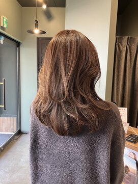 アリーマーケットリル(ALLEY MARKET lil) ワンカール/ミディアムレイヤー