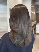 オーガニック リブ 川越(organic+live) 春美人◎30代40代暗髪艶カラーロング髪質改善