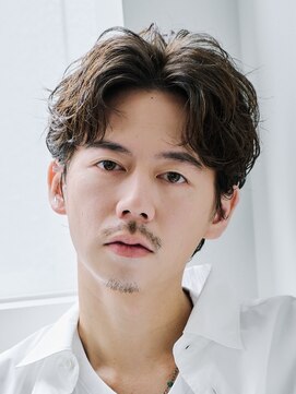 フィフス 札幌大通(fifth) 札幌メンズパーマルーズパーマシャドウパーマセンターパート緩め