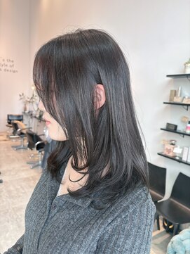 エスデザイン(es design) 就活カラー【透明感tone down】× layer