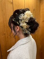 ポルム パプリカ(polum paprika)&nbsp;成人式ヘアセット卒業式ヘアセット編み込みヘアアレンジ
