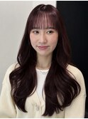 ブリーチなし◎ラベンダーカラー/顔周りカット/表参道美容室