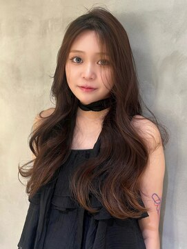 レーヴバイロンド 仙台(Reve by Lond) 仙台レイヤーカット韓国巻き前髪顔周り