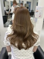 ハピネス 梅田茶屋町店(HAPPINESS)&nbsp;韓国ヘア/レイヤーカット/ブリーチなし/髪質改善/ベージュ
