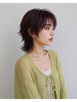 ソファ 仙台(Sofa)&nbsp;ショートウルフ×ボルドーブラウン
