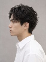 トラスト ザ バーバー 東京駅日本橋店(TRUST the Barber) センターパート/フェザーパーマ/ルーズパーマ