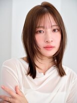 キネン バイ ツリー 宇都宮(kinen by tree)&nbsp;艶ストレートミディアムアースカラー髪質改善で美髪に