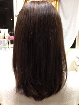 フェリシータ 総持寺店(felicita)&nbsp;暗髪ラベンダーアッシュ＠斜めバング重めフェアリーロング