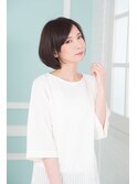 大人女性に大人気★リラクシーなミセスボブ　焼津/髪質改善/美髪