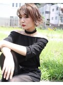 外国人風グレージュカラー