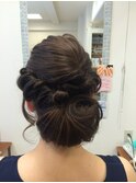 結婚式ヘアセット