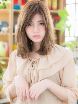 カバーヘア イヴ 戸頭店(COVER HAIR EVE) *EVE戸頭*アシンメトリーくせ毛風セミディe