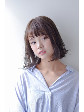 アトリエイトワ(atelier ittowa) くびれヘア/ハイライトカラー/アプリコットオレンジ/美髪/20