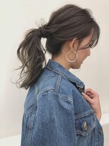 テラバイアフロートシーグラスコテージ (terra by afloat SEAGLASS COTTAGE)&nbsp;こなれポニーテール　簡単アレンジ　ヘアセット　二子玉川