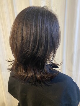 フィゼル 福島店(fizelle) ウルフカット　原明日香