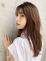 【GARDEN武田美奈】ナチュラルレイヤー＋柔らかラベージュ