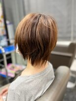 びゃんびゃん 浅水本店&nbsp;お薦めウルフショート/くびれヘア/イメチェン/ストレート/美髪