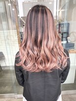 ワンスタイル(One style)&nbsp;【2ブリーチ】バレイヤージュ＋髪質改善トリートメント