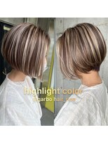 ガルボ ヘアー(garbo hair)&nbsp;#ガルボヘアー #バレイヤージュ #ハイライト #外国人風