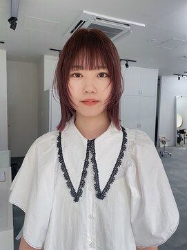 ディッシィ 立川(D'ICI) FUMI~前から見てお洒落なボブ/フェイスレイヤー/レイヤー