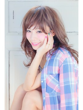 テイスティプライベートガーデン(Tasty private garden) 【tasty】無造作レイヤーロング