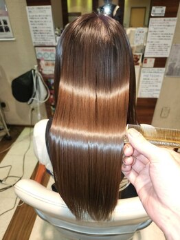 クラーロ フジノミヤ(Claro Fujinomiya)の写真/◆髪質改善サロン◆今までのストレートの常識を覆す縮毛矯正！クーポンで「メテオ髪質改善ストレート」を◎