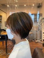 シェール(cher)&nbsp;丸みショート/ハイライト