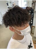 ショートツイストパーマ
