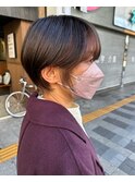 2ブロックショートボブ