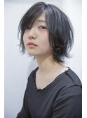 暗髪のマッシュウルフスタイル!!《小西》
