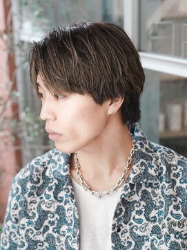 アルファ 新宿(alpha) フェザーパーマ/刈り上げセンターパート/サーフカール[新宿]