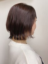 ヘアアートヒサ(HAIR ART hisa)&nbsp;「RYOKO」30代40代   ピンク×レイヤーカット