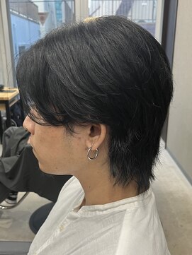 フイ 恵比寿(Hui) センターパートウルフ/センターパート/ショートウルフ