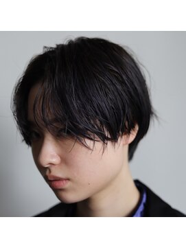 ロッソサンテ(rosso sante) 前髪なし/クールハンサムショート