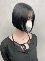 ロイ(Roi)&nbsp;◎黒髪ボブ前下がり切りっぱなし韓国