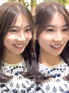 ローネス ギンザ(LONESS ginza) 小顔/流し前髪/似合わせカット/レイヤー/モテ前髪/姫カット/大人