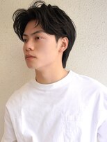 ブゾン(buZon)&nbsp;【buZon ブゾン】センターパート韓国マッシュニュアンスパーマ