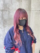 ガルボヘアー 名古屋栄店(garbo hair)&nbsp;#ガルボ#ハイトーン#ブリーチ#プルエクステ#ロングウルフ