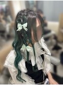 ハートの編みたらし