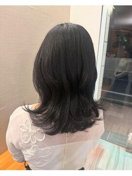 アカラ ヘアー akala hair ブルーブラックカラー